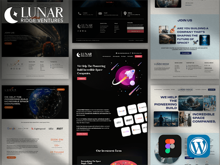 Cover image for Investment Firm Website UI/UX Design & CMS Development