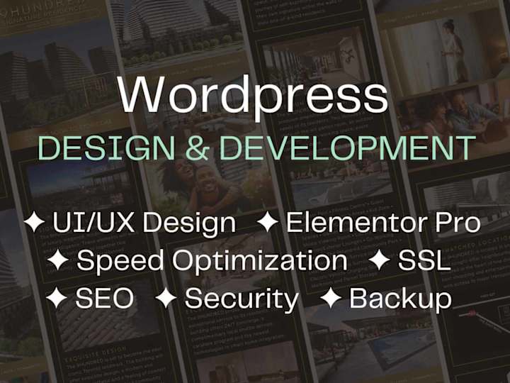 Cover image for Exceptional Wordpress Landing Page