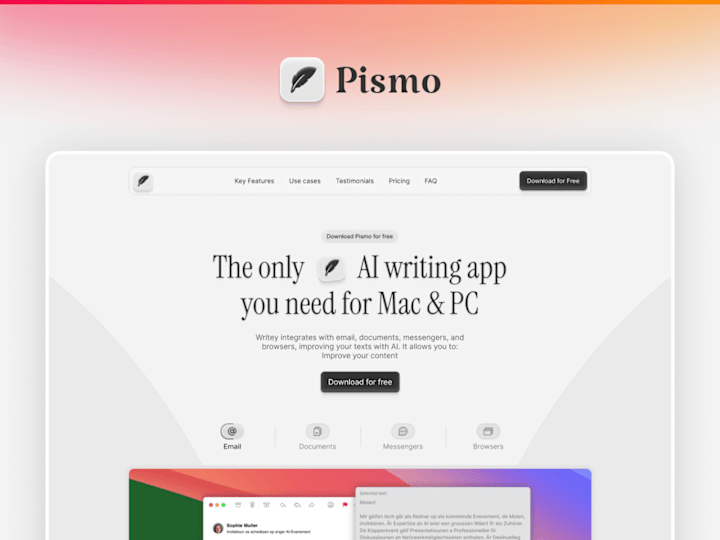 Cover image for Redesign Pismo website.