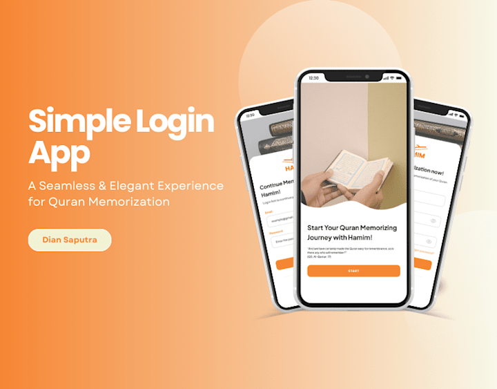 Cover image for Hamim - Simple Login App
