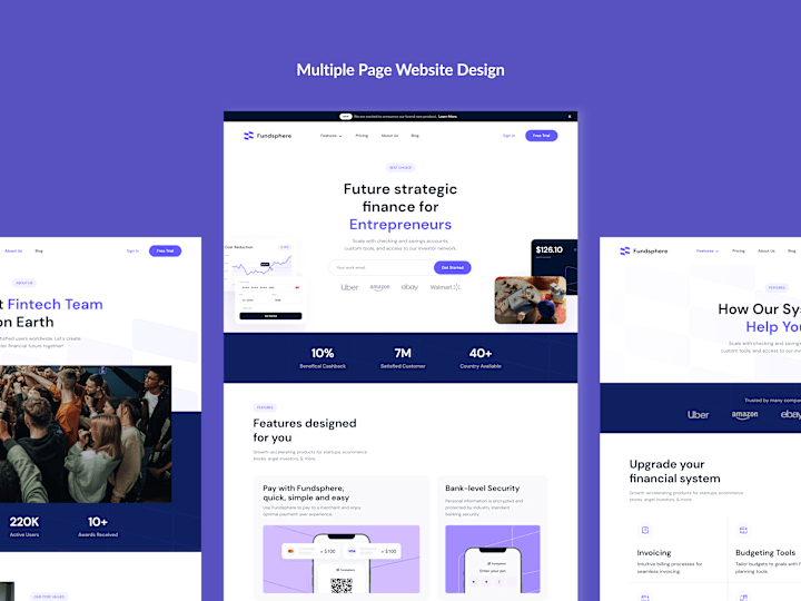 Cover image for Professional Multi-Page Website Design