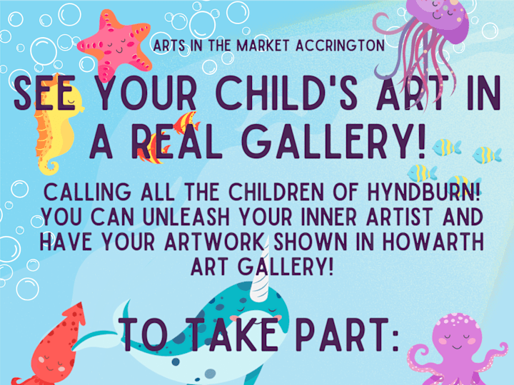 Cover image for Poster for Arts in the Market Accrington