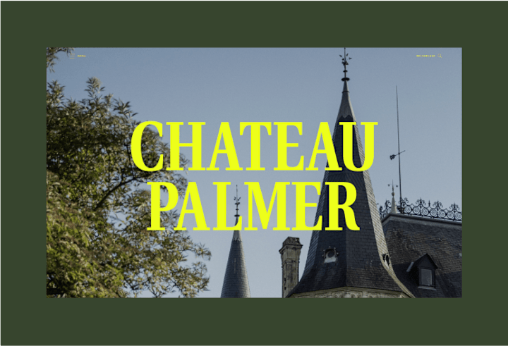 Cover image for Webflow development for Château Palmer website