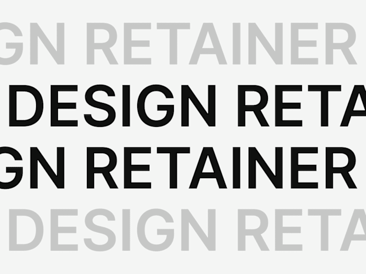 Cover image for Design Retainer