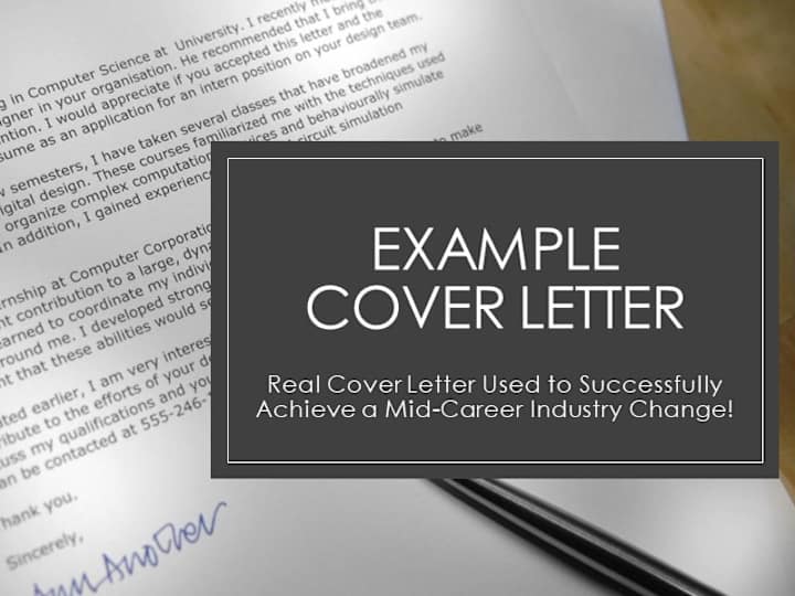 Cover image for Example Cover Letter