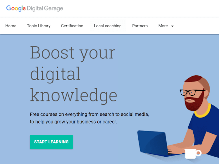 Cover image for Google's educational platform - Digital Garage