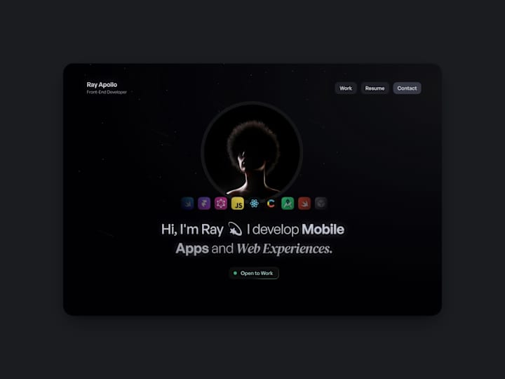 Cover image for Apollo - Framer Portfolio Template