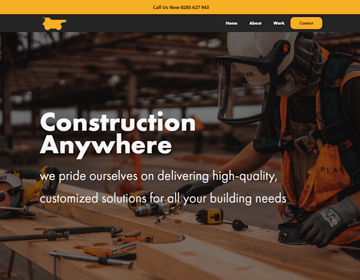 Cover image for Construction Website