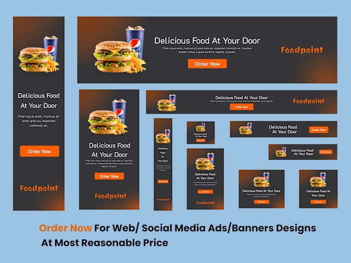 Cover image for web ads/banner design and flyer design