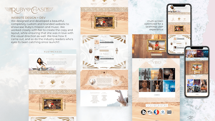 Cover image for Ruby Chase: Brand Identity & Web Design
