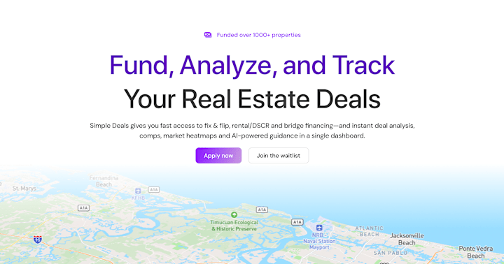 Cover image for Interactive Landing Page for Real Estate Investors