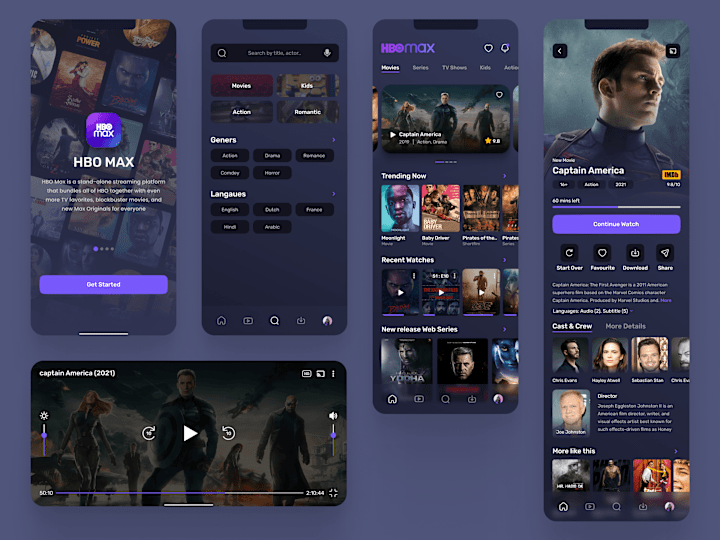 Cover image for HBO MAX Redesign