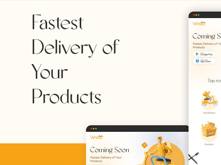 Cover image for Food Delivery Website Design