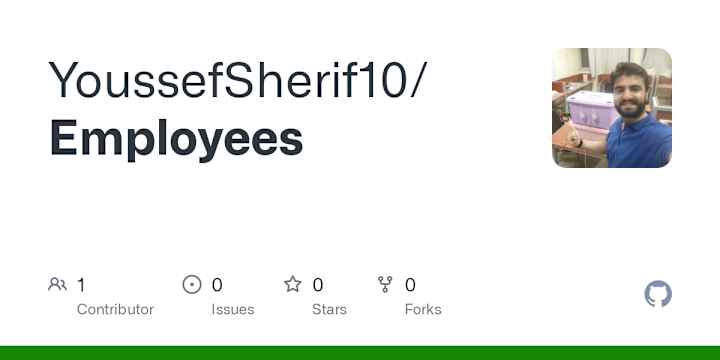 Cover image for YoussefSherif10/Employees