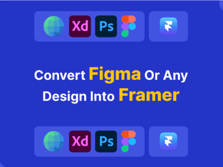 Cover image for Converting Figma designs into Framer landing page