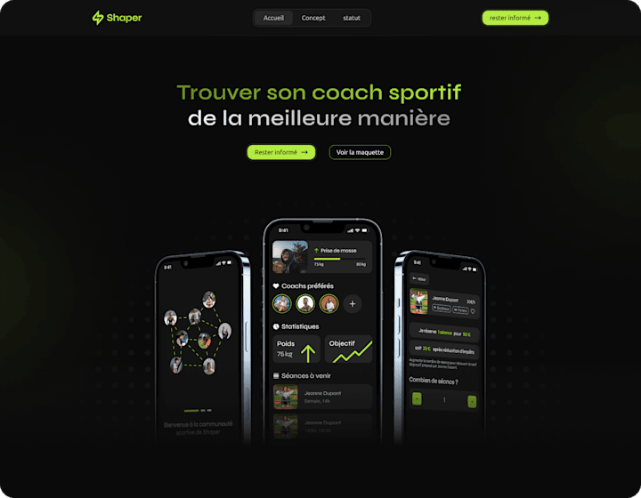 Cover image for Shaper — Sport Coaching App