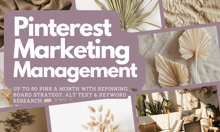 Cover image for Pinterest Marketing Management