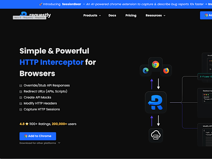 Cover image for Requestl YC Backed | Webflow Development Marketing Site