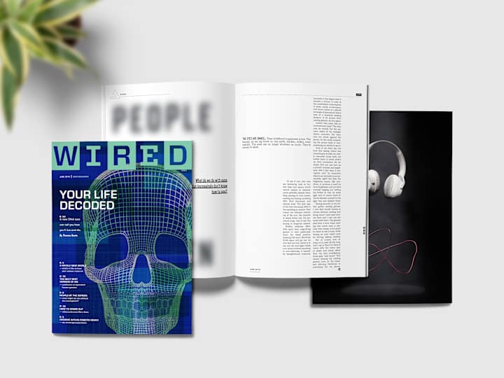 Cover image for Wired Magazine Layout