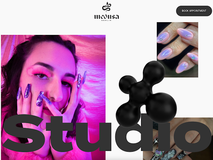 Cover image for Web Design for Nail Art Studio