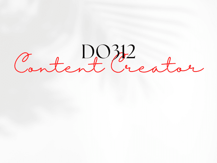 Cover image for Do312 Content Creator