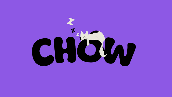 Cover image for Branding/Packaging/Social media designed for "Chow" pet brand