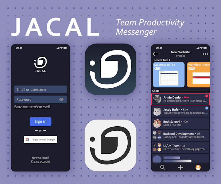 Cover image for Jacal - Team Productivity Messenger