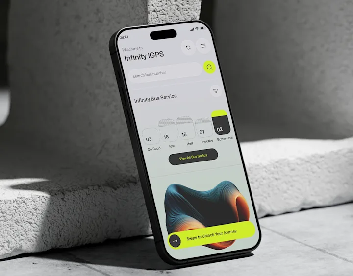 Cover image for iGPS Mobile App & UI UX Design