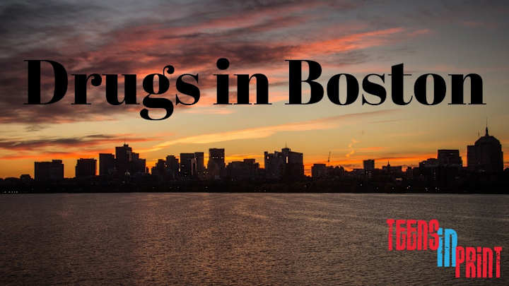 Cover image for Exploring drug use in Boston (Teens In Print)