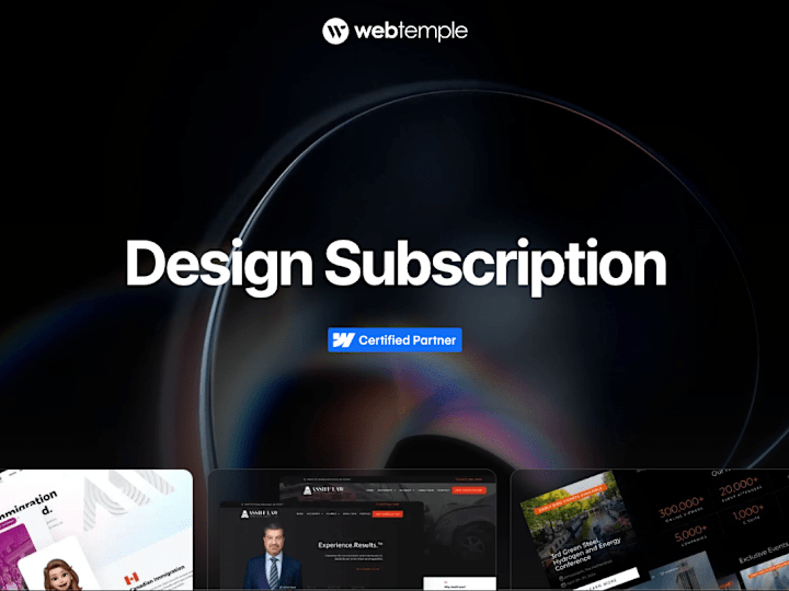 Cover image for Website Design Subscription