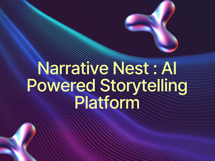 Cover image for NarrativeNest: AI Powered Storywriting Platform