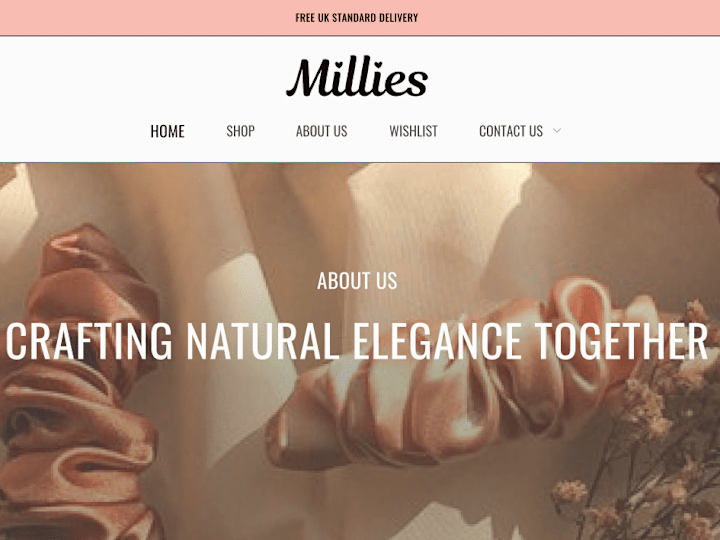 Cover image for Millies Collection | E-Commerce Website 