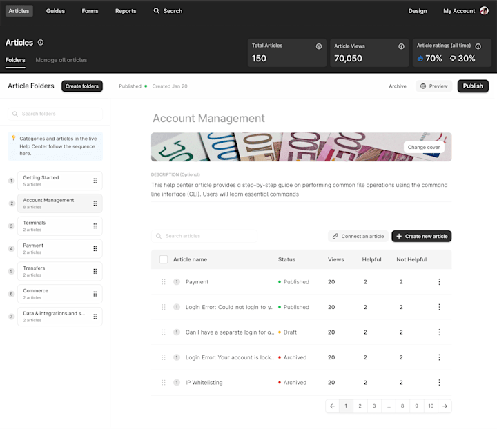 Cover image for Designing a SaaS for product documentation