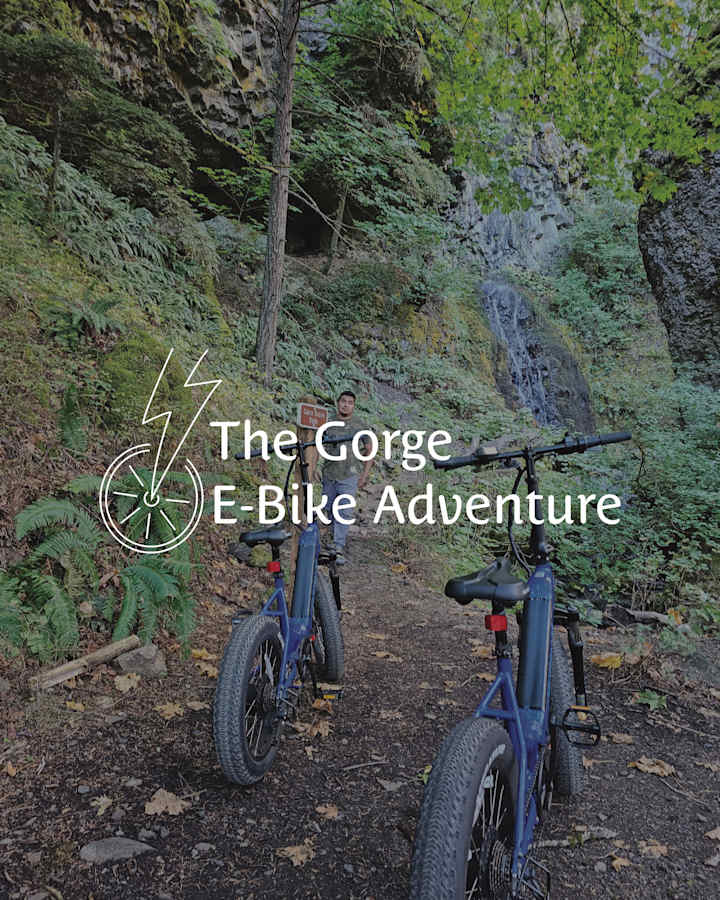 Cover image for Branding For an E-Bike Rentals: The Gorge E-Bike Adventure