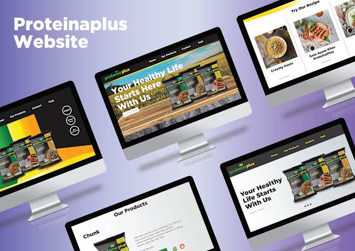 Cover image for Food Company Web Design