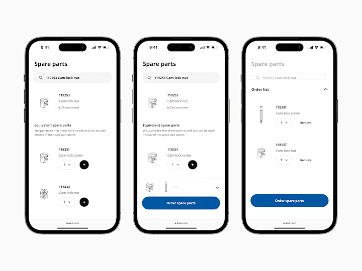 Cover image for IKEA Spare parts tool