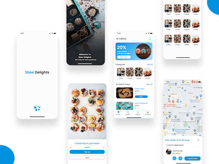 Cover image for Sbee Delights Mobile App - UX Case Study