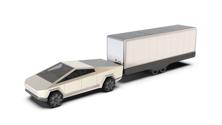 Cover image for 3D Render of an EV Trailer for Pitch Presentation