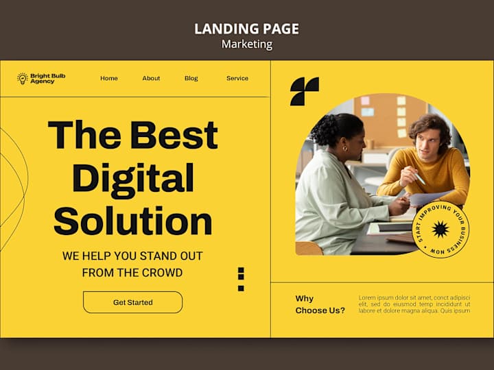 Cover image for Landing Page Development