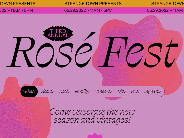 Cover image for Rosé Fest