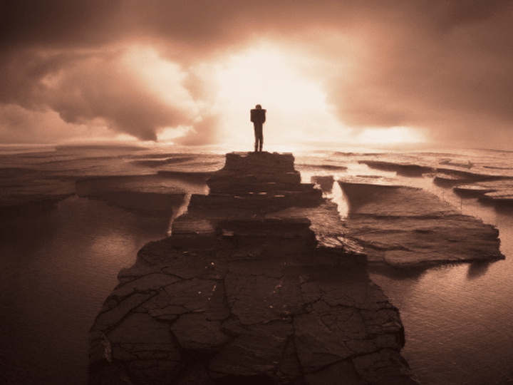 Cover image for The beginning is the end 