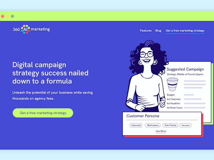 Cover image for AI Startup (Branding & UI/UX, Illustrations, Implementation)