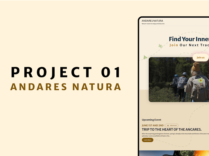 Cover image for Andares Natura