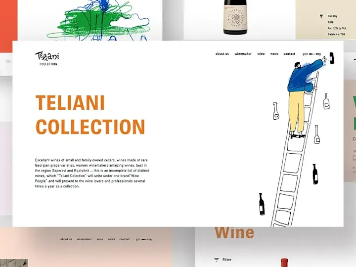 Cover image for Teliani Collection Website