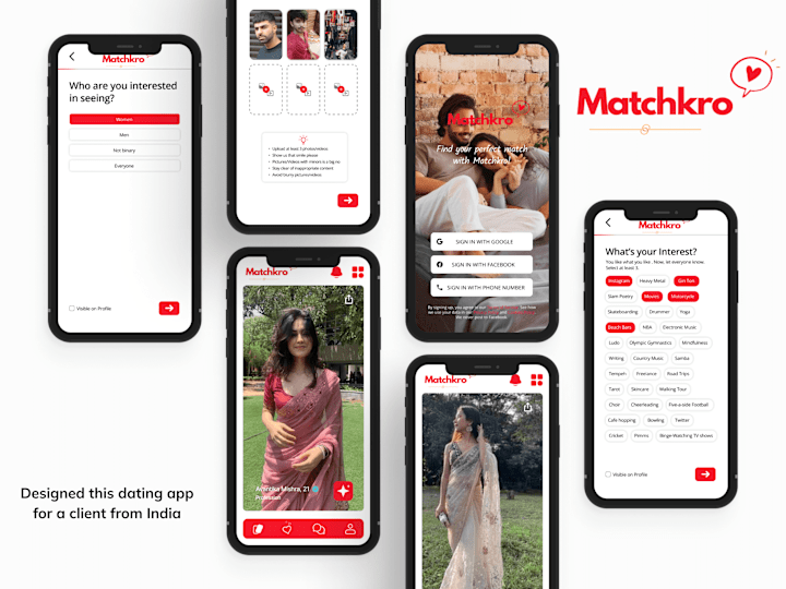 Cover image for Match Karo-A Dating App