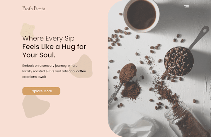 Cover image for Froth Fiesta - Your one-stop coffee shop