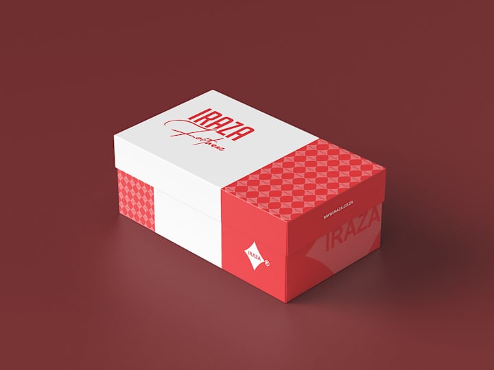 Cover image for IRAZA footwear package design :: Behance