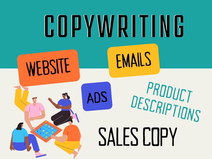 Cover image for I can do website copywriting/sales/email copywriting & SEO 