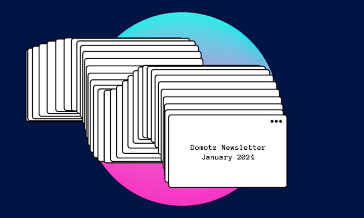 Cover image for Domotz Newsletter – January 2024 insights