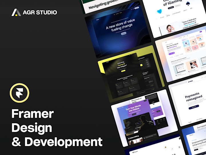 Cover image for Custom Framer Website Design and Development For Businesses